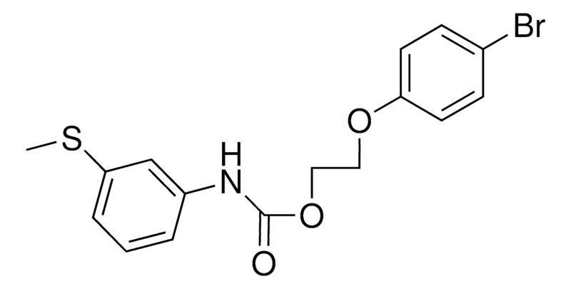 Sigma-Aldrich 2-(4-BROMOPHENOXY)ETHYL N-(3-(METHYLTHIO)PHENYL)CARBAMATE,AldrichCPR