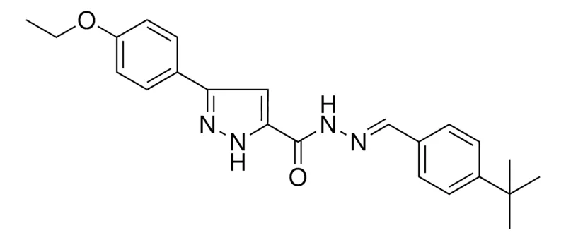 Sigma-Aldrich 5-(4-ETHOXY-PH)2H-PYRAZOLE-3-CARBOXYLIC ACID (4-TERT-BUTYL-BENZYLIDENE)HYDRAZIDE,AldrichCPR
