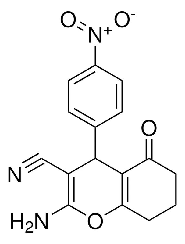 Sigma-Aldrich 2-AMINO-4-(4-NITRO-PHENYL)-5-OXO-5,6,7,8-TETRAHYDRO-4H-CHROMENE-3-CARBONITRILE,AldrichCPR