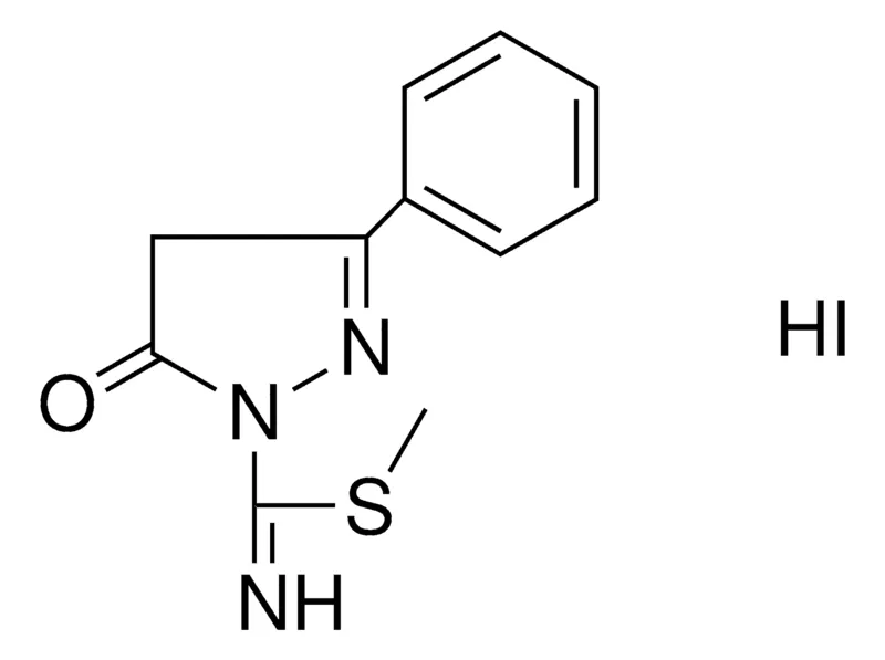 Sigma-Aldrich S-METHYL 5-OXO-3-PHENYL-2-PYRAZOLINE-1-THIOIMIDATE HYDRIODIDE,AldrichCPR