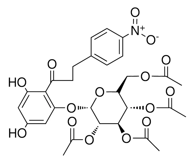 Sigma-Aldrich 1-(3,5-DIHYDROXY-2-(3-(4-NO2-PH)-PROPIONYL)-PHENOXY)-TETRAACETYL-GLUCOPYRANOSIDE，AldrichCPR