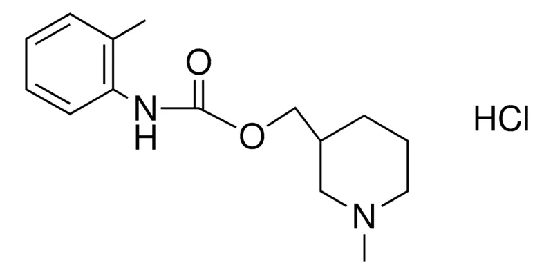 Sigma-Aldrich O-TOLYL-CARBAMIC ACID 1-ME-PIPERIDIN-3-YLMETHYL ESTER, HYDROCHLORIDE,AldrichCPR