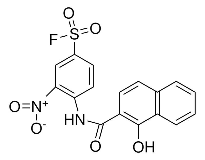 Sigma-Aldrich 4'-FLUOROSULFONYL-1-HYDROXY-2'-NITRO-2-NAPHTHANILIDE,AldrichCPR