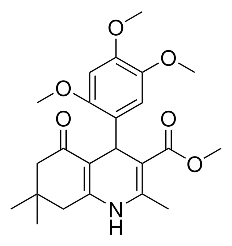 Sigma-Aldrich METHYL 2,7,7-TRIMETHYL-5-OXO-4-(2,4,5-TRIMETHOXYPHENYL)-1,4,5,6,7,8-HEXAHYDRO-3-QUINOLINECARBOXYLATE,AldrichCPR