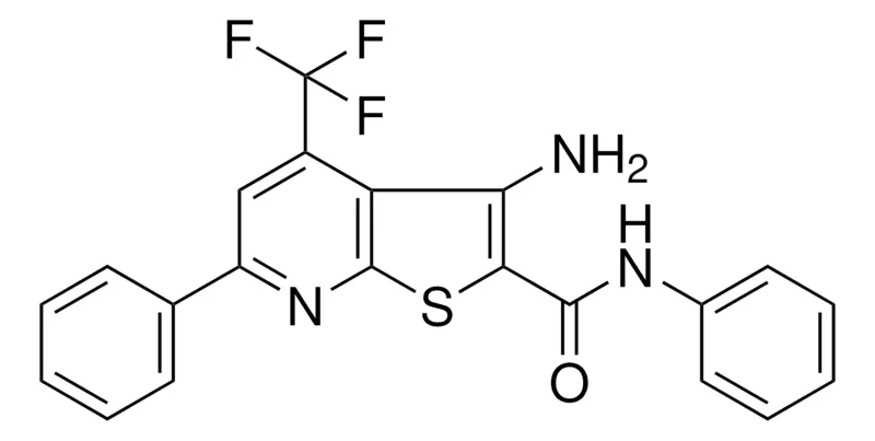 Sigma-Aldrich 3-AMINO-N,6-DIPHENYL-4-(TRIFLUOROMETHYL)THIENO(2,3-B)PYRIDINE-2-CARBOXAMIDE,AldrichCPR