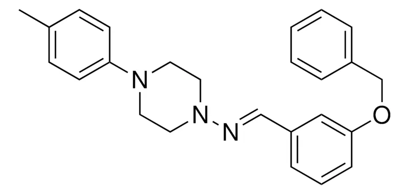 Sigma-Aldrich (3-BENZYLOXY-BENZYLIDENE)-(4-P-TOLYL-PIPERAZIN-1-YL)-AMINE,AldrichCPR