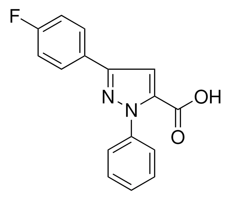 Sigma-Aldrich 3-(4-FLUOROPHENYL)-1-PHENYL-1H-PYRAZOLE-5-CARBOXYLIC ACID,AldrichCPR