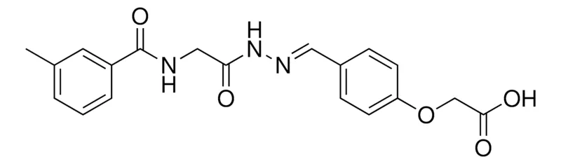 Sigma-Aldrich (4-(2-(((3-METHYLBENZOYL)AMINO)ACETYL)CARBOHYDRAZONOYL)PHENOXY)ACETIC ACID，AldrichCPR