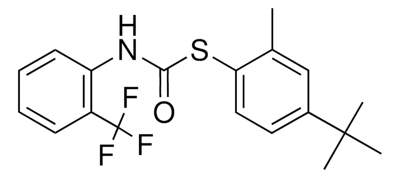 Sigma-Aldrich S-(4-TERT-BUTYL-2-METHYLPHENYL) N-(2-(TRIFLUOROMETHYL)PHENYL)THIOCARBAMATE,AldrichCPR