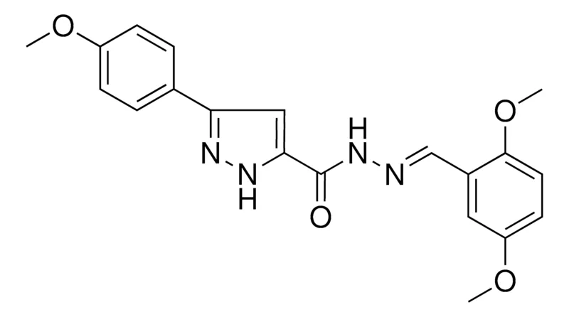 Sigma-Aldrich 5-(4-MEO-PH)-2H-PYRAZOLE-3-CARBOXYLIC ACID (2,5-DIMETHOXY-BENZYLIDENE)-HYDRAZIDE,AldrichCPR