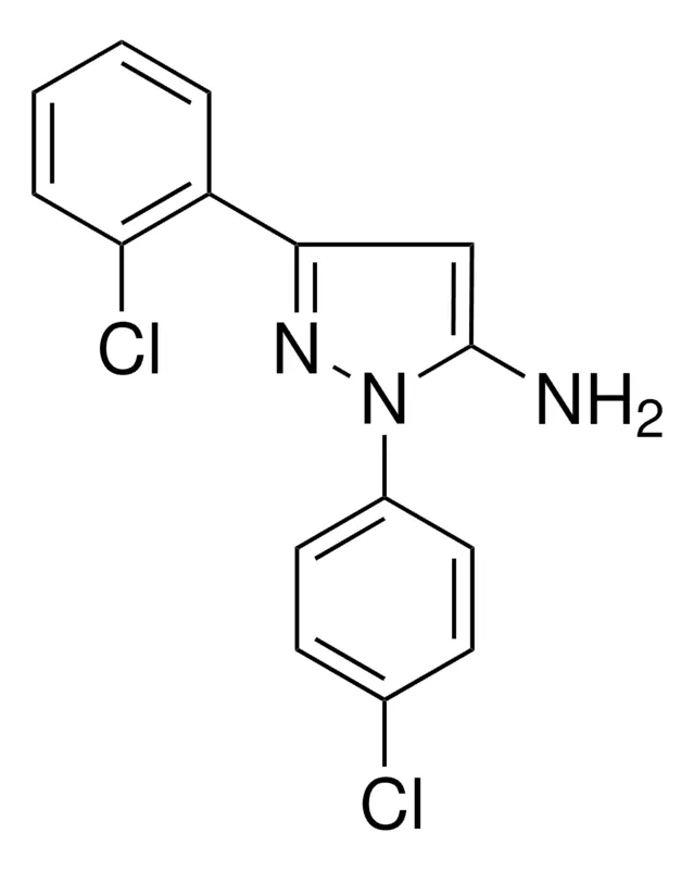 Sigma-Aldrich 3-(2-CHLOROPHENYL)-1-(4-CHLOROPHENYL)-1H-PYRAZOL-5-AMINE,AldrichCPR