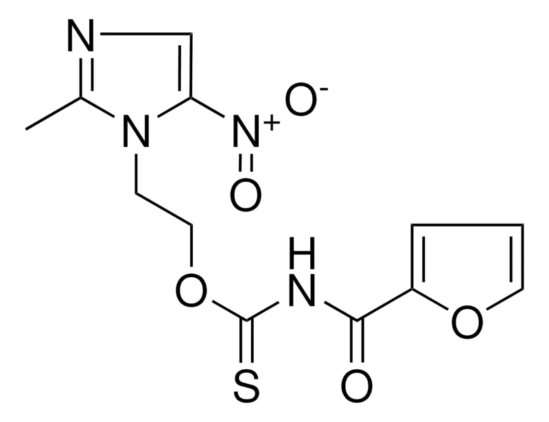 Sigma-Aldrich (FURAN-2-CARBONYL)-THIOCARBAMIC ACID O-(2-(2-ME-5-NITRO-IMIDAZOL-1-YL)-ET) ESTER,AldrichCPR