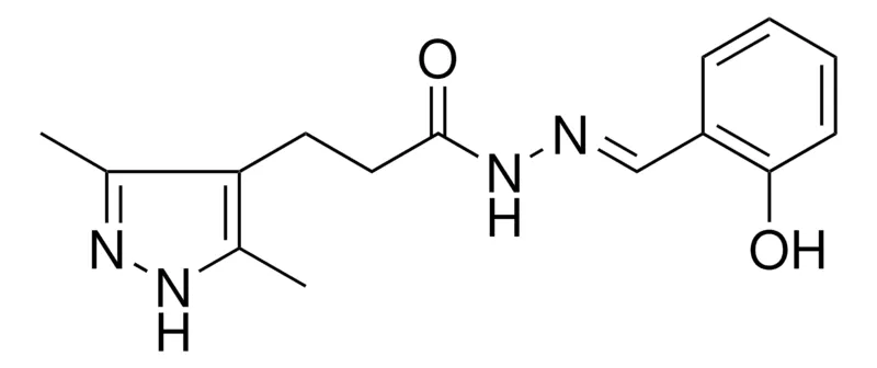 Sigma-Aldrich 3-(3,5-DIMETHYL-1H-PYRAZOL-4-YL)-PROPIONIC ACID (2-HO-BENZYLIDENE)-HYDRAZIDE，AldrichCPR