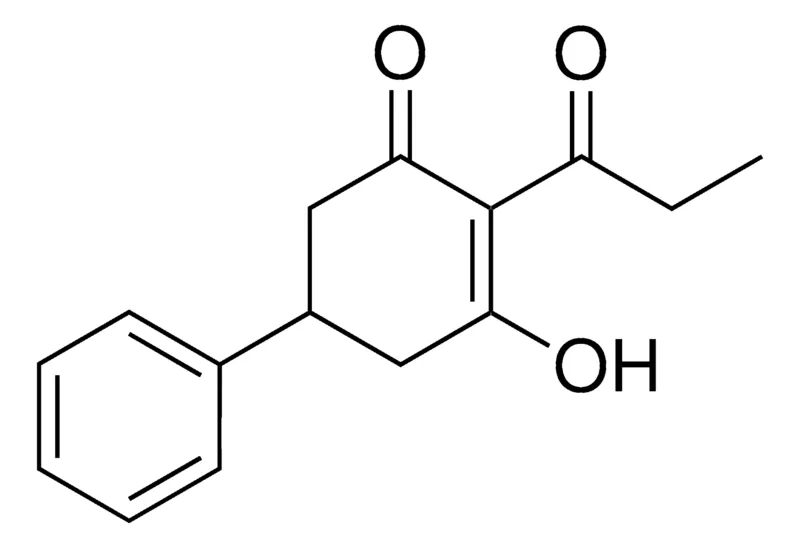 Sigma-Aldrich 3-HYDROXY-5-PHENYL-2-PROPIONYL-CYCLOHEX-2-ENONE,AldrichCPR