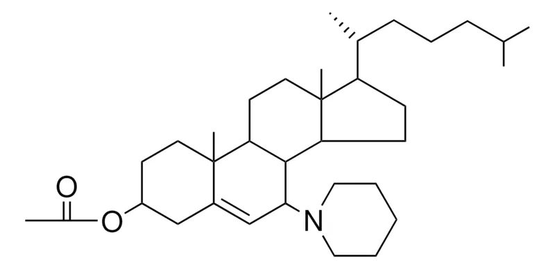 Sigma-Aldrich 7-BETA-PIPERIDINOCHOLEST-5-EN-3-BETA-YL ACETATE,AldrichCPR