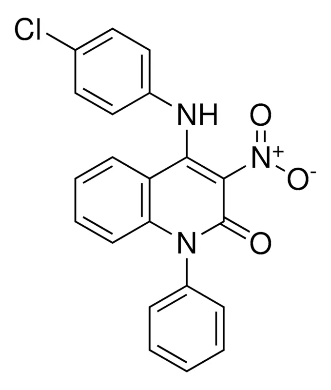 Sigma-Aldrich 4-(4-CHLORO-PHENYLAMINO)-3-NITRO-1-PHENYL-1H-QUINOLIN-2-ONE,AldrichCPR