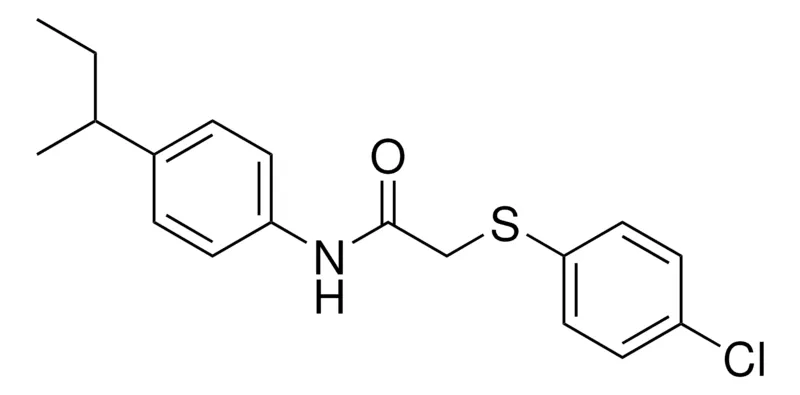 Sigma-Aldrich N-(4-SEC-BUTYL-PHENYL)-2-(4-CHLORO-PHENYLSULFANYL)-ACETAMIDE,AldrichCPR