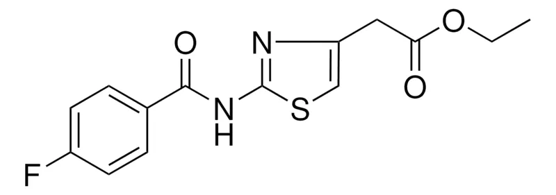 Sigma-Aldrich ETHYL (2-((4-FLUOROBENZOYL)AMINO)-1,3-THIAZOL-4-YL)ACETATE,AldrichCPR
