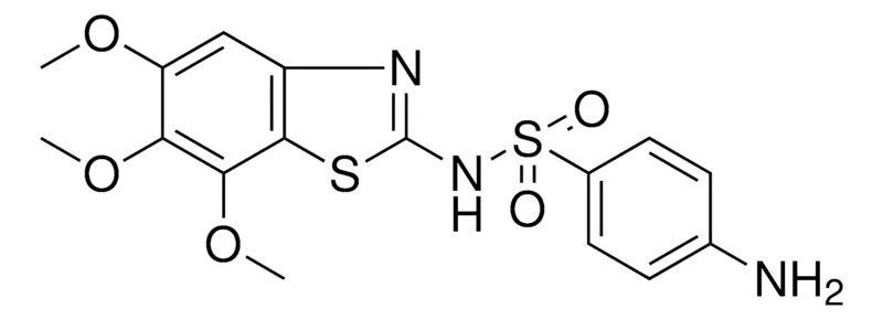 Sigma-Aldrich 4-AMINO-N-(5,6,7-TRIMETHOXY-BENZOTHIAZOL-2-YL)-BENZENESULFONAMIDE，AldrichCPR