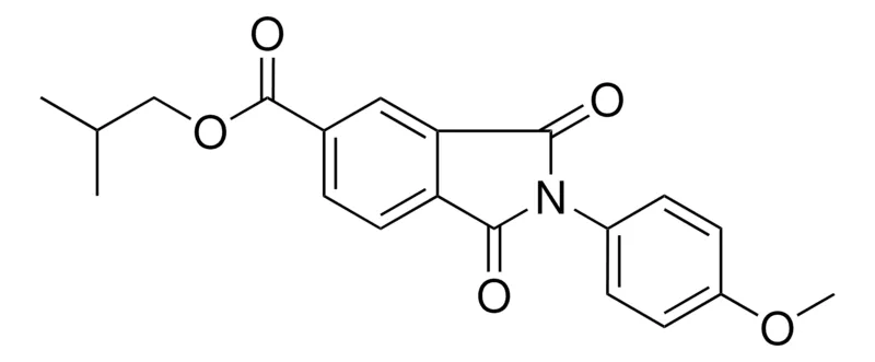 Sigma-Aldrich 2-(4-MEO-PH)-1,3-DIOXO-2,3-DIHYDRO-1H-ISOINDOLE-5-CARBOXYLIC ACID ISOBUTYL ESTER,AldrichCPR