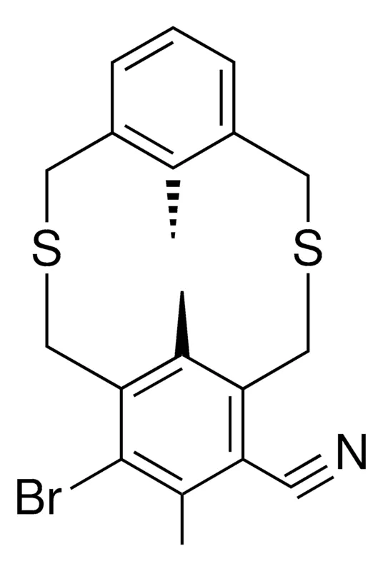 Sigma-Aldrich BR-7,17,18-TRI-ME-DITHIA-TRICYCLO(11.3.1.1(5,9))OCTADECA-HEXAENE-6-CARBONITRILE,AldrichCPR