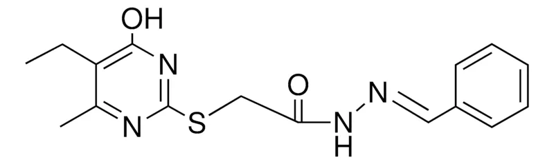 Sigma-Aldrich 2-(5-ET-4-HO-6-METHYL-PYRIMIDIN-2-YLSULFANYL)-ACETIC ACID BENZYLIDENE-HYDRAZIDE,AldrichCPR