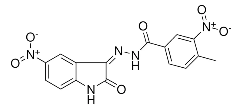 Sigma-Aldrich 4-METHYL-3-NITRO-N'-(5-NITRO-2-OXO-1,2-DIHYDRO-3H-INDOL-3-YLIDENE)BENZOHYDRAZIDE，AldrichCPR