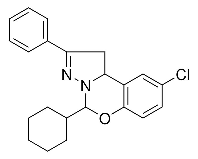 Sigma-Aldrich 8-CL-4-CYCLOHEXYL-2-PH-1,9B-DIHYDRO-5-OXA-3,3A-DIAZA-CYCLOPENTA(A)NAPHTHALENE，AldrichCPR