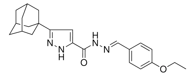 Sigma-Aldrich 5-ADAMANTAN-1-YL-2H-PYRAZOLE-3-CARBOXYLIC ACID (4-ETHOXY-BENZYLIDENE)-HYDRAZIDE,AldrichCPR