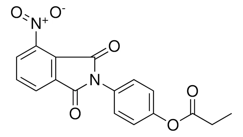 Sigma-Aldrich PROPIONIC ACID 4-(4-NITRO-1,3-DIOXO-1,3-DIHYDRO-ISOINDOL-2-YL)-PHENYL ESTER,AldrichCPR