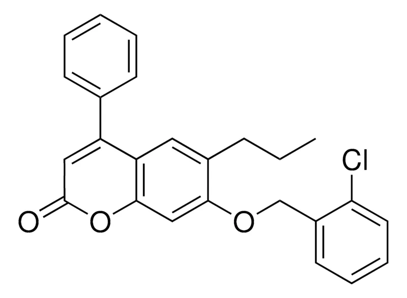 Sigma-Aldrich 7-(2-CHLORO-BENZYLOXY)-4-PHENYL-6-PROPYL-CHROMEN-2-ONE,AldrichCPR