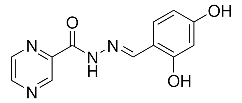 Sigma-Aldrich PYRAZINE-2-CARBOXYLIC ACID (2,4-DIHYDROXY-BENZYLIDENE)-HYDRAZIDE,AldrichCPR