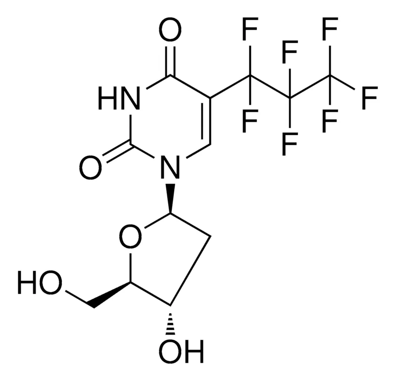 Sigma-Aldrich 5-(1,1,2,2,3,3,3-HEPTA-F-PR)1(4-HO-5-HO-ME-4H-FURAN-2-YL)1H-PYRIMIDINE-2,4-DIONE,AldrichCPR