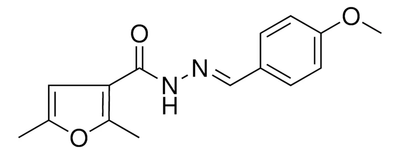 Sigma-Aldrich 2,5-DIMETHYL-FURAN-3-CARBOXYLIC ACID (4-METHOXY-BENZYLIDENE)-HYDRAZIDE,AldrichCPR