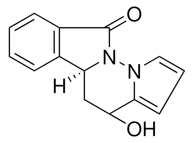 Sigma-Aldrich 4-HYDROXY-5,5A-DIHYDROPYRROLO(1',2':2,3)PYRIDAZINO(6,1-A)ISOINDOL-10(4H)-ONE,AldrichCPR