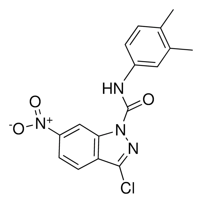 Sigma-Aldrich 3-CHLORO-6-NITRO-1-(N-(3,4-XYLYL)CARBAMOYL)-1H-INDAZOLE，AldrichCPR