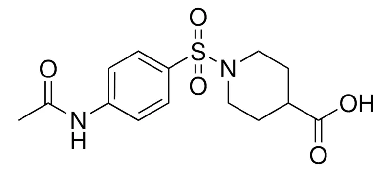 Sigma-Aldrich 1-(4-ACETYLAMINO-BENZENESULFONYL)-PIPERIDINE-4-CARBOXYLIC ACID,AldrichCPR