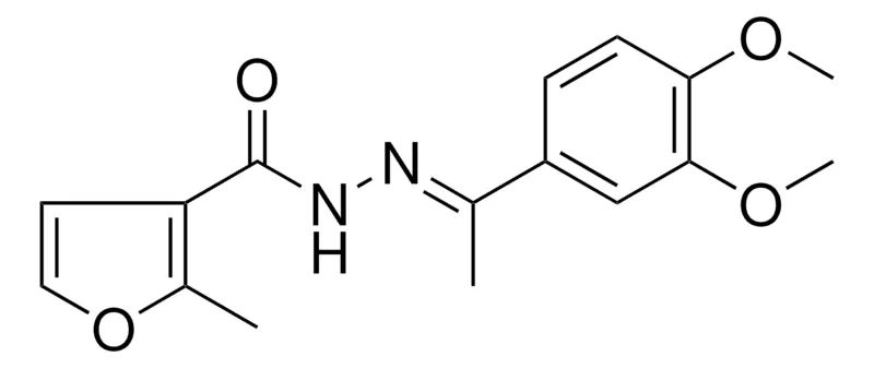 Sigma-Aldrich 2-METHYL-FURAN-3-CARBOXYLIC ACID (1-(3,4-DIMETHOXY-PHENYL)-ETHYLIDENE)-HYDRAZIDE,AldrichCPR