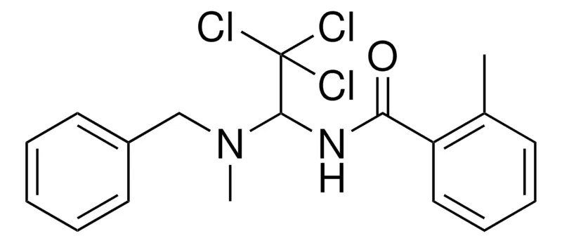 Sigma-Aldrich N-(1-(BENZYL-METHYL-AMINO)-2,2,2-TRICHLORO-ETHYL)-2-METHYL-BENZAMIDE,AldrichCPR