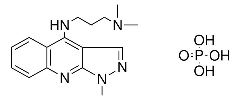 Sigma-Aldrich 4-(3-(DIMETHYLAMINO)PROPYLAMINO)1METHYL-1H-PYRAZOLO(3,4-B)QUINOLINE TRIPHOSPHATE,AldrichCPR