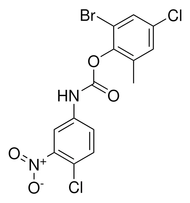 Sigma-Aldrich 2-BROMO-4-CHLORO-6-METHYLPHENYL N-(4-CHLORO-3-NITROPHENYL)CARBAMATE,AldrichCPR