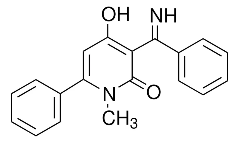 Sigma-Aldrich 3-BENZIMIDOYL-4-HYDROXY-1-METHYL-6-PHENYLPYRIDIN-2(1H)-ONE,AldrichCPR