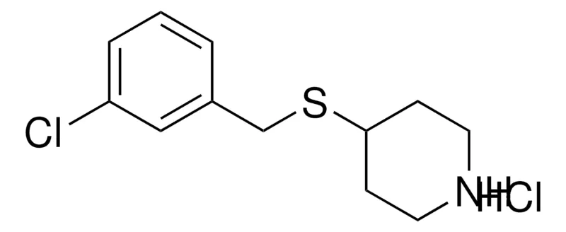 Sigma-Aldrich 4-((3-CHLOROBENZYL)SULFANYL)PIPERIDINE HYDROCHLORIDE,AldrichCPR
