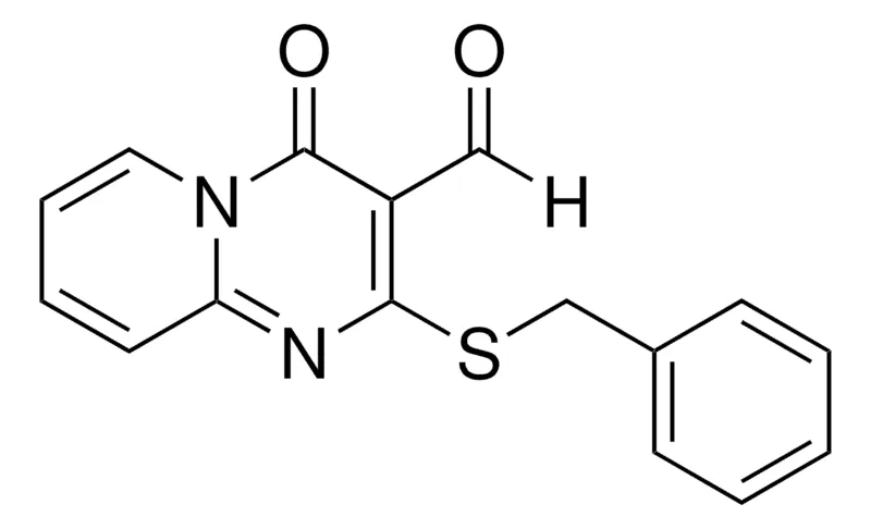Sigma-Aldrich 2-(BENZYLTHIO)-4-OXO-4H-PYRIDO(1,2-A)PYRIMIDINE-3-CARBALDEHYDE,AldrichCPR
