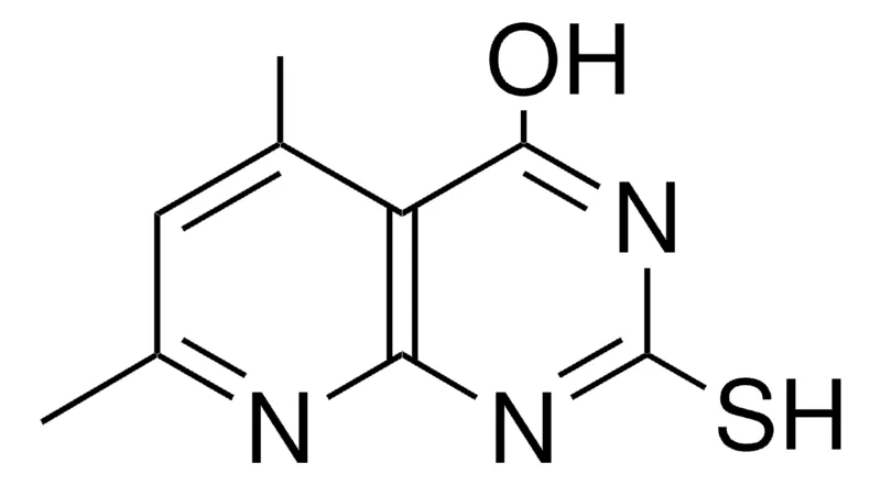 Sigma-Aldrich 5,7-DIMETHYL-4-HYDROXY-2-MERCAPTOPYRIDO(2,3-D)-PYRIMIDINE,AldrichCPR