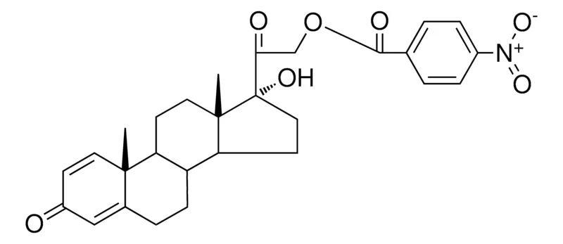 Sigma-Aldrich 17-HYDROXY-3,20-DIOXOPREGNA-1,4-DIEN-21-YL 4-NITROBENZOATE,AldrichCPR