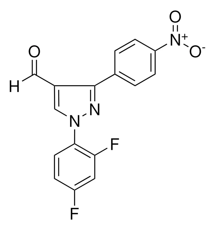 Sigma-Aldrich 1-(2,4-DIFLUOROPHENYL)-3-(4-NITROPHENYL)-1H-PYRAZOLE-4-CARBALDEHYDE,AldrichCPR