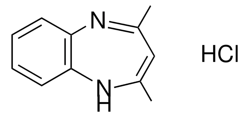 Sigma-Aldrich 2,4-DIMETHYL-1H-1,5-BENZODIAZEPINE HYDROCHLORIDE,AldrichCPR