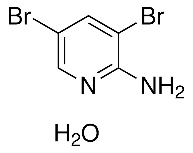 Sigma-Aldrich 3,5-DIBROMO-PYRIDIN-2-YLAMINE, HYDRATE,AldrichCPR