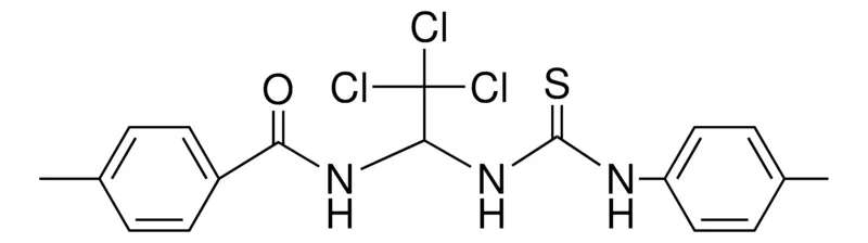 Sigma-Aldrich 4-METHYL-N-(2,2,2-TRICHLORO-1-(3-P-TOLYL-THIOUREIDO)-ETHYL)-BENZAMIDE,AldrichCPR